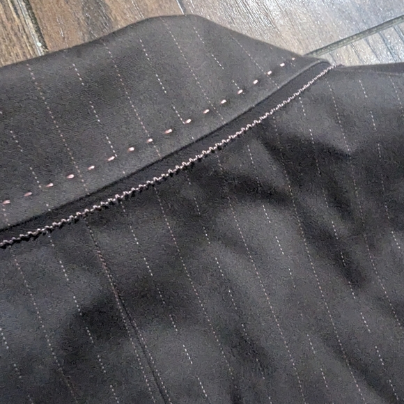 Elie Tahari Women's Long Sleeved Collared Lined Two Piece Pant Suit Brown Size 8 - Picture 16 of 16